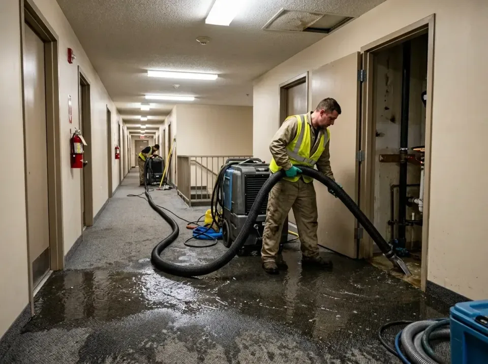 multi-unit-apartment-hallway-f-005 — frequently asked questions, Emergency Burst Pipe Water Extraction & Removal in Monona,…